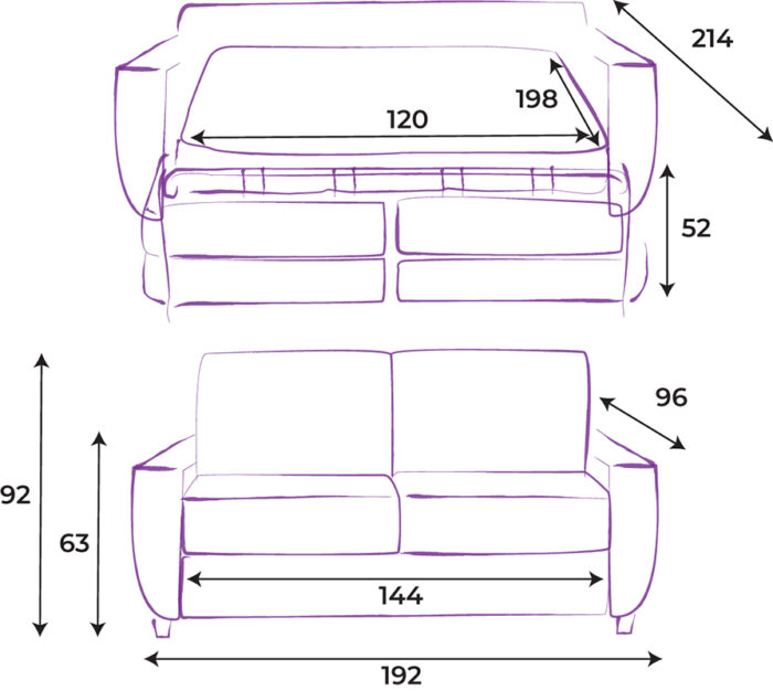 Sweet Dreams Linzi Sofa Bed - Image 4