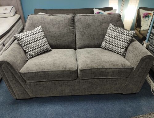 EX-DISPLAY SWEET DREAMS UK 2 SEATER BOWLAND SOFA WAS £809 …. NOW £569